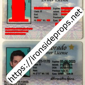 Colorado Driver License(Old CO)