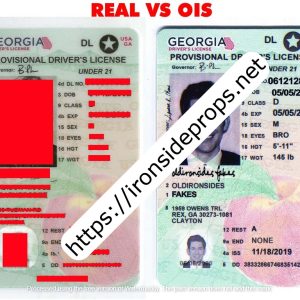 Georgia Driver License(New GA U21)