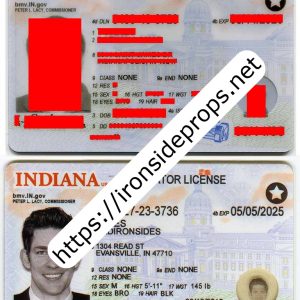 Indiana Driver License(New IN)