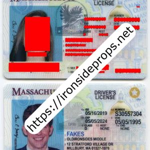 Massachusetts Driver License (New MA O21)