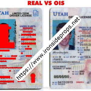 Utah Driver License(UT U21)